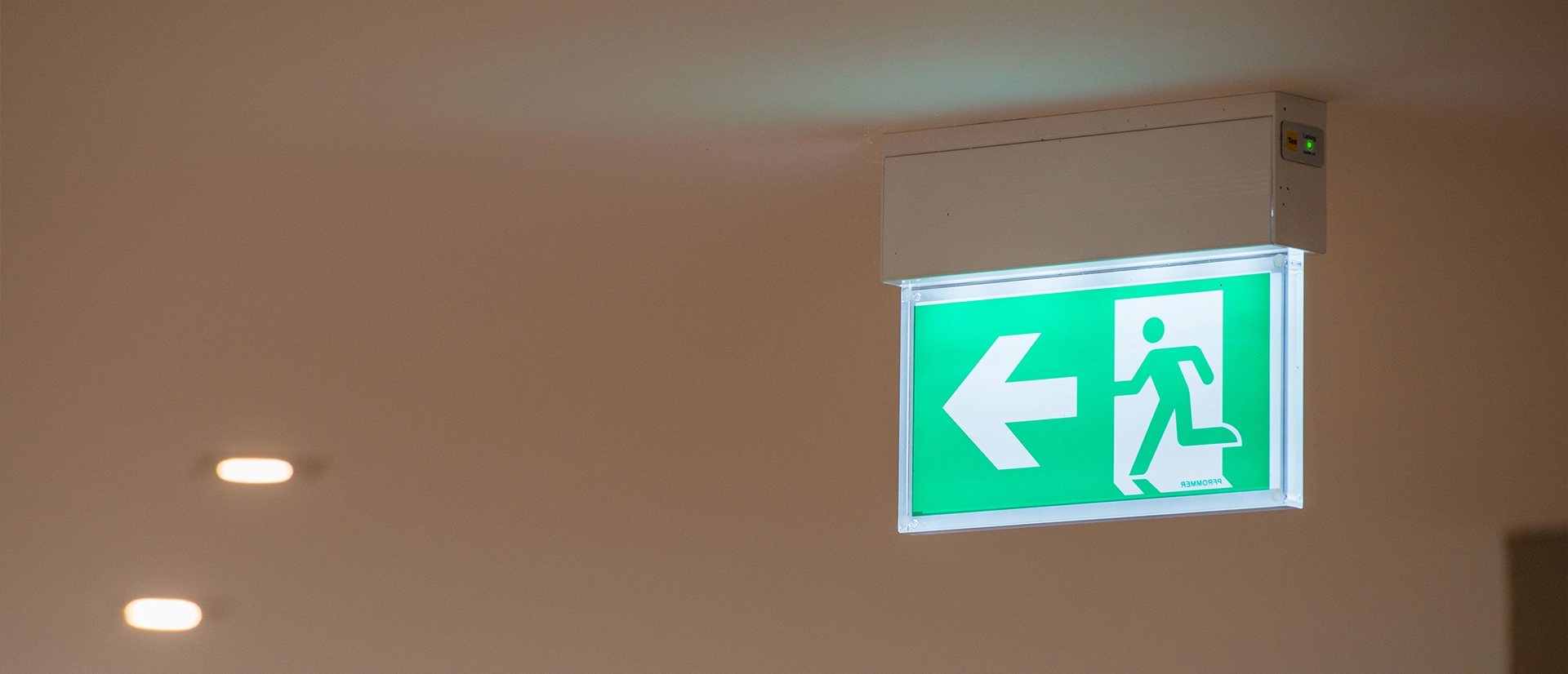 exit sign